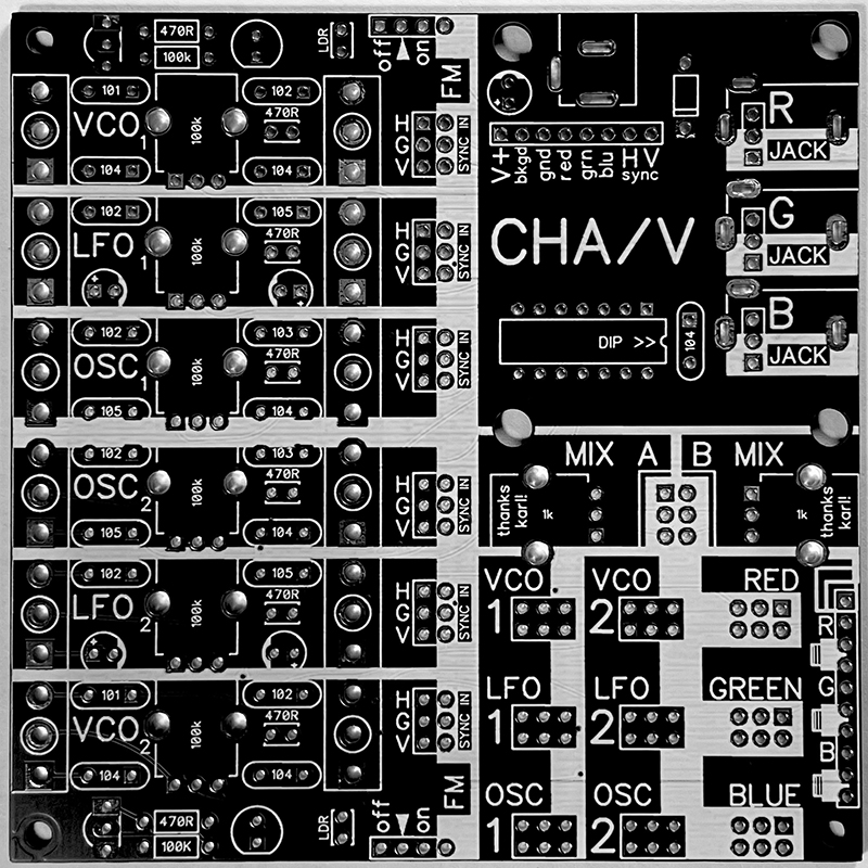 CHA V Designs CHA V 3.0 PCB only CHA VPCB 10 00 Raw